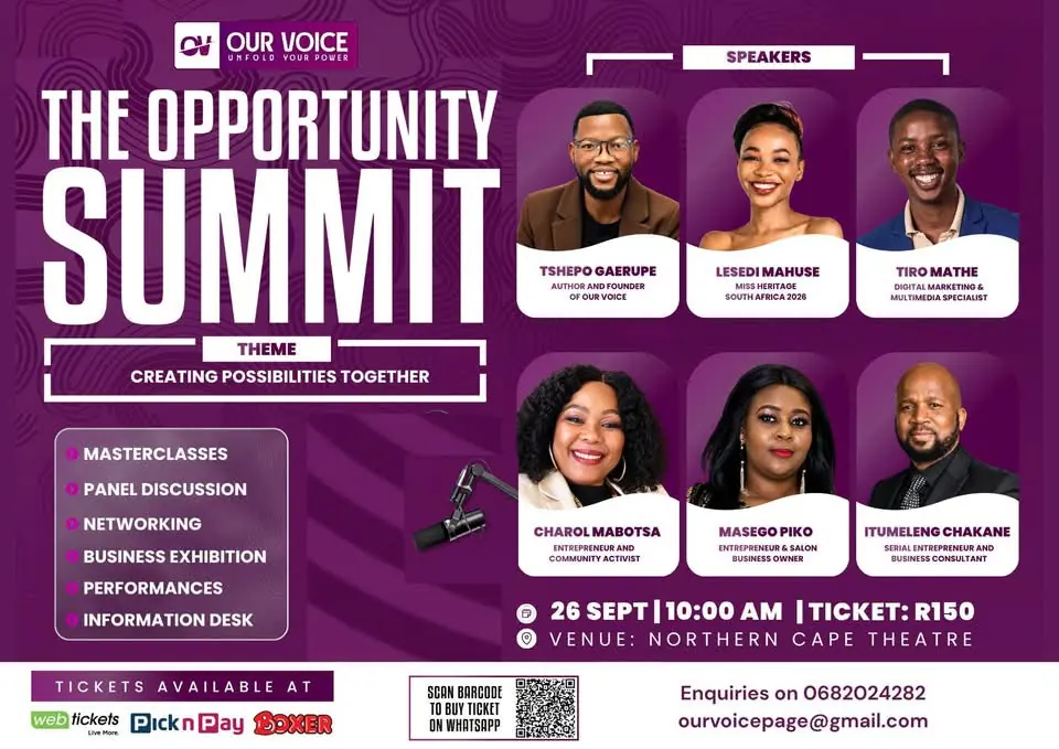 The Opportunity Summit main poster